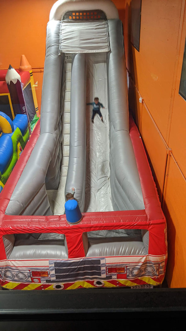 Bouncyland is a Family Activity Entertainment Center For Kids & Children in Muncie, Indiana! Features 15 bounce houses, toddler zone play area, arcade, birthday party hosting, My Plushy Pals where you can create your own stuffed animal, and concessions & dining! There's so many fun things for kids & children to do at Bouncyland in Muncie!