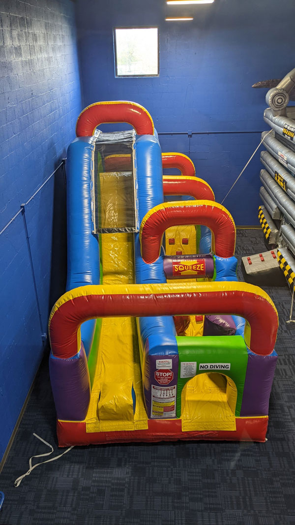 Bouncyland is a Family Activity Entertainment Center For Kids & Children in Muncie, Indiana! Features 15 bounce houses, toddler zone play area, arcade, birthday party hosting, My Plushy Pals where you can create your own stuffed animal, and concessions & dining! There's so many fun things for kids & children to do at Bouncyland in Muncie!