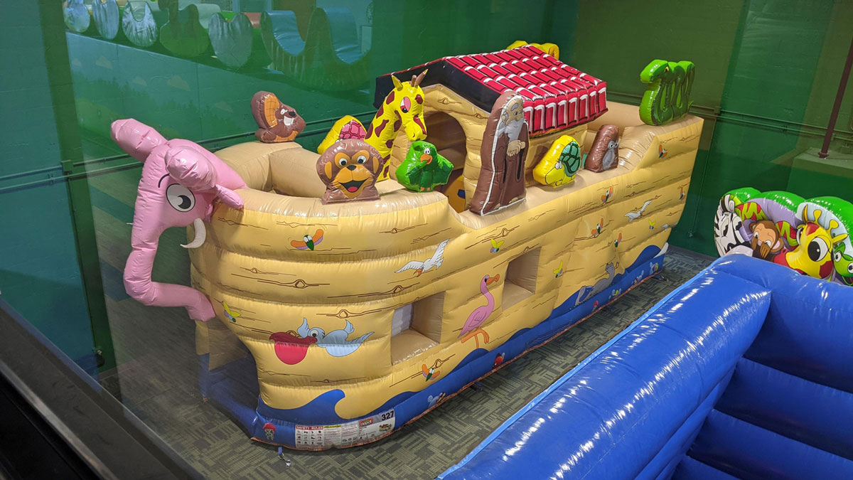 Bouncyland is a Family Activity Entertainment Center For Kids & Children in Muncie, Indiana! Features 15 bounce houses, toddler zone play area, arcade, birthday party hosting, My Plushy Pals where you can create your own stuffed animal, and concessions & dining! There's so many fun things for kids & children to do at Bouncyland in Muncie!