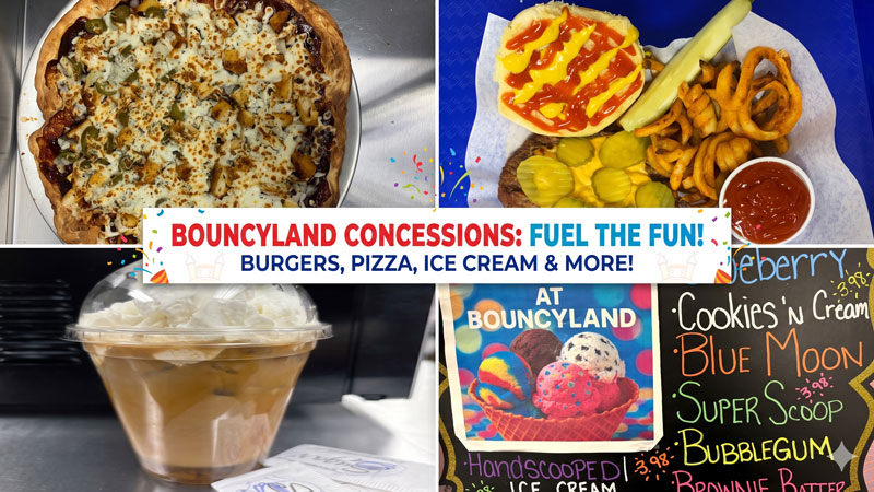 Bouncyland is a Family Activity Entertainment Center For Kids & Children in Muncie, Indiana! Features 15 bounce houses, toddler zone play area, arcade, birthday party hosting, My Plushy Pals where you can create your own stuffed animal, and concessions & dining! There's so many fun things for kids & children to do at Bouncyland in Muncie!