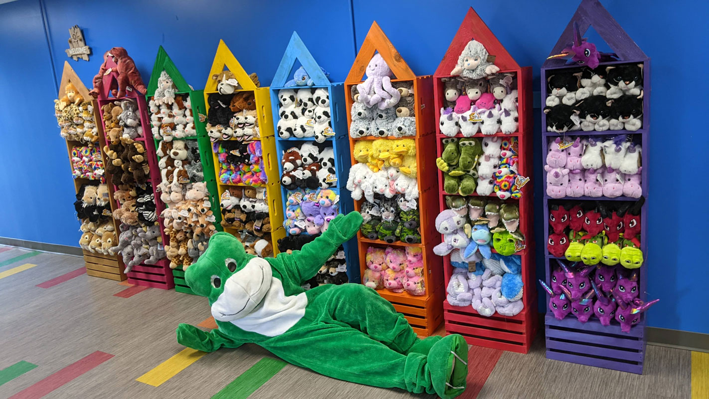 Bouncyland is a Family Activity Entertainment Center For Kids & Children in Muncie, Indiana! Features 15 bounce houses, toddler zone play area, arcade, birthday party hosting, My Plushy Pals where you can create your own stuffed animal, and concessions & dining! There's so many fun things for kids & children to do at Bouncyland in Muncie!